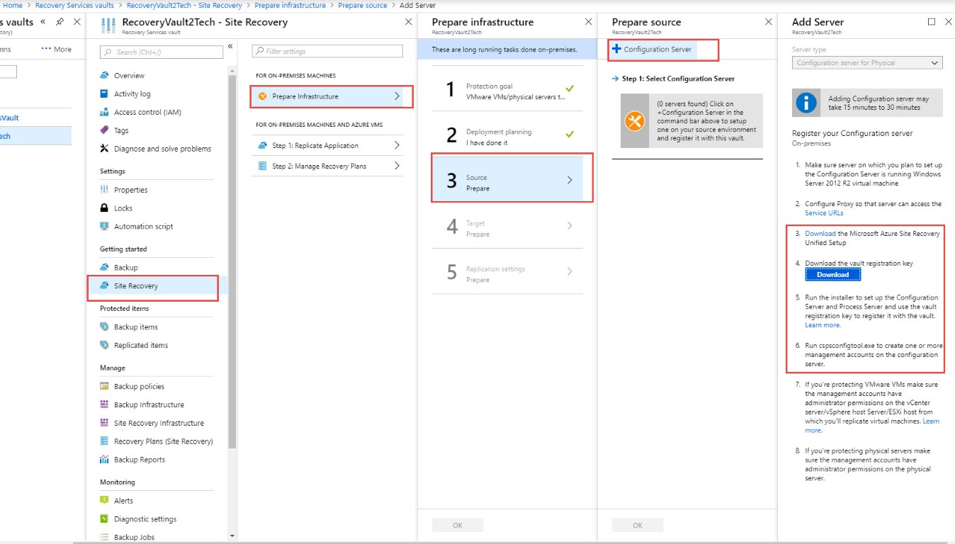 Configure Azure Site Recovery With Virtual Machine Manager vishmilli RecoverySite-12